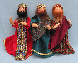 Annalee 10" Nativity Wisemen - Set of Three - Mint - Wisemenp