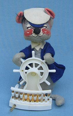 Annalee 7" Yachtsman Boating Mouse - Near Mint / Excellent - X106-70