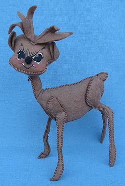 Annalee 10" Brown Reindeer - Mint - Y34-65brox Annalee 10" Brown Reindeer - Mint - Y34-65brox