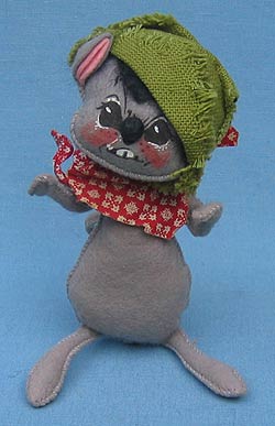 Annalee 7" Country Cousin Boy Mouse - Near Mint - Y4-65