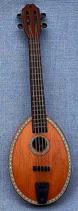 Annalee 5" Wooden Mandolin - Mint Annalee 5" Wooden Mandolin - Mint