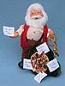 Annalee 9" Santa with Cookies - Mint - 525904