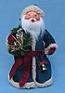 Annalee 12" Old World Saint Nicholas Santa with Wreath - Mint - 545096