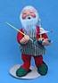 Annalee 12" Workshop Santa Painting Sailboat - Mint - 548196