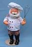 Annalee 20" Chef Santa with Wisk - Mint - 563203
