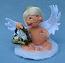Annalee 6" Lighted Ray of Hope Angel - Mint - 650110