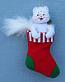 Annalee 3" Shimmermint Kitty Cat Ornament - Mint - 700511