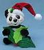Annalee 9" Holly Panda Bear - Mint - 752010