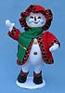 Annalee 9" Harlequin Snow Woman - Mint - 760507