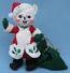 Annalee 10" Winterberry Santa Mouse - Mint - 777205