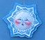 Annalee 4" Snowflake Ornament - Mint - 785101ooh