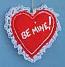 Annalee 3" Be Mine Heart Ornament - Mint - 785584
