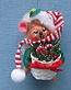 Annalee 3" Greenery Mouse Ornament - Mint - 788306