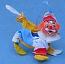 Annalee 3" Clown Ornament - Yellow - Mint / Near Mint - 794586y