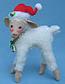 Annalee 10" Christmas Lamb - Mint - 866706