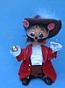 Annalee 6" Peter Pan Captain Hook Pirate Mouse - Mint - 943804