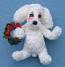 Annalee 4" Christmas Doggie Ornament - Mint - 945904