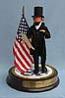 Annalee 10" Abe Lincoln with Base - Near Mint - 963489