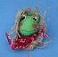 Annalee 3" Frog Head Pin - Mint - 970795