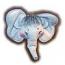 Annalee 3" Elephant Pin / Ornament - Mint - 981203