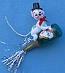 Annalee 3" Champagne Mouse Ornament - Signed - Mint - 986400sox