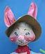 Annalee 48" Country Boy Bunny with Carrot - Near Mint / Excellent - D60-81