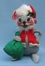 Annalee 12" Mr Santa Mouse with Sack 1978 - Mint - R200-78
