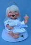 Annalee 6" Angel with Dove - Mint - 650012