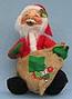 Annalee 18" Mr Santa with Sack - Handpainted - Mint - N37-81xh