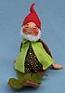 Annalee 7" Gnome with Vest - Very Good - Signed - R110-79xs