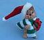 Annalee 3" Christmas Chipmunk Holding Acorn Ornament - Mint - Prototype - 794903p