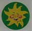 Annalee 1.5" Paper Sun Sticker  - SUNSM