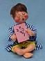 Annalee 7" Boy Reading Diary - Mint - Prototype - 150394