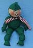 Annalee 7" Green Elf with Scarf - Mint - Z036-60gr