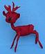 Annalee 10" Red Reindeer - Mint - Y34-65rxx
