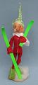 Annalee 10" Casualty Ski Elf with Arm in Sling - Near Mint - Z245-70xo
