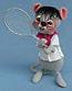 Annalee 7" Tennis Boy Mouse - Excellent - 231069