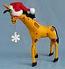 Annalee 12" Christmas Giraffe with Snowflake - Mint - 948310