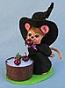 Annalee 6" Bobbing for Apples Witch Mouse 2013 - 300713 - Mint