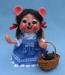 Annalee Wizard of Oz 6" Dorothy Mouse with Red Shoes - Mint  - 251508a
