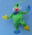 Annalee 10" Green Clown Open Eyes - Mint  - A340-78grox