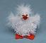 Annalee 3" Fluffy White Duck 2014 - Mint - 200114