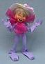 Annalee 9" Edythe the Lavender Easter Spring Elf 2014 - Mint - 202014