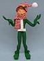 Annalee 14" Green MerryMint Elf 2014 - Mint - 501114