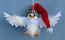 Annalee 3" Classy Owl Ornament 2014 - Mint - 700514