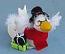 Annalee 6" Christmas Goose Swan 2014 - Mint - 751014