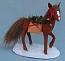 Annalee 8" MerryMint Horse with Saddlebags 2014 - Mint - 751514