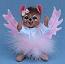 Annalee 6" Hope Angel Mouse with Brown Hair - Mint - 253813