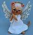 Annalee 6" Nativity Angel Mouse Brown Body - Near Mint - 772496ox