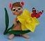 Annalee 6" Daffodil Mouse 2015 - Mint - 200715